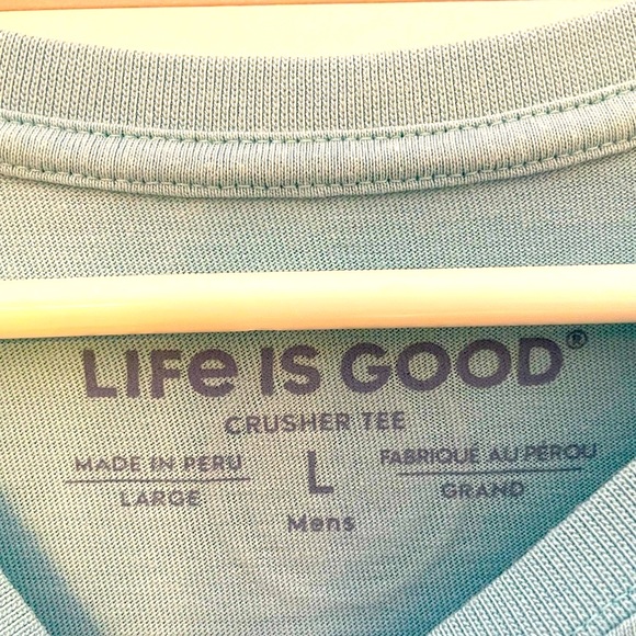 Life is Good Large T-shirt - Picture 4 of 4